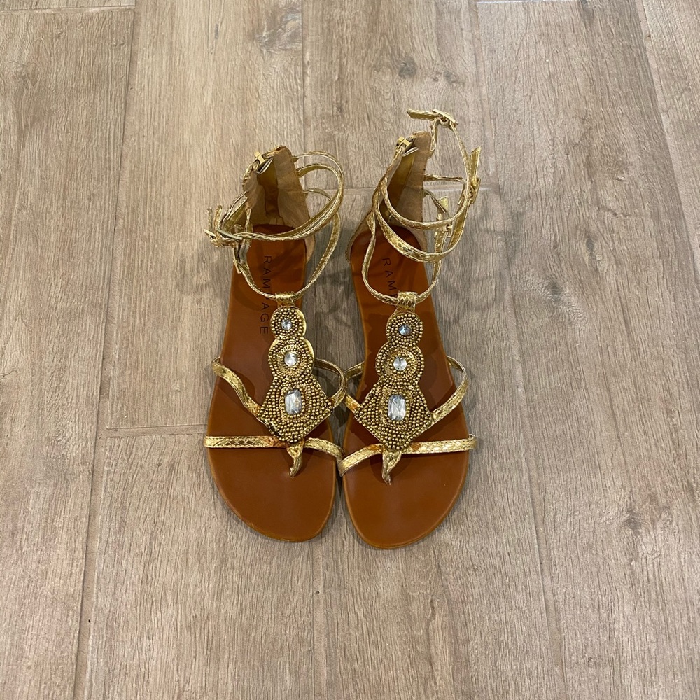 Rampage Gladiator Sandals